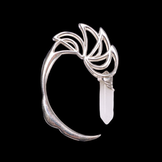Wind Dragon Ear hanger (White)